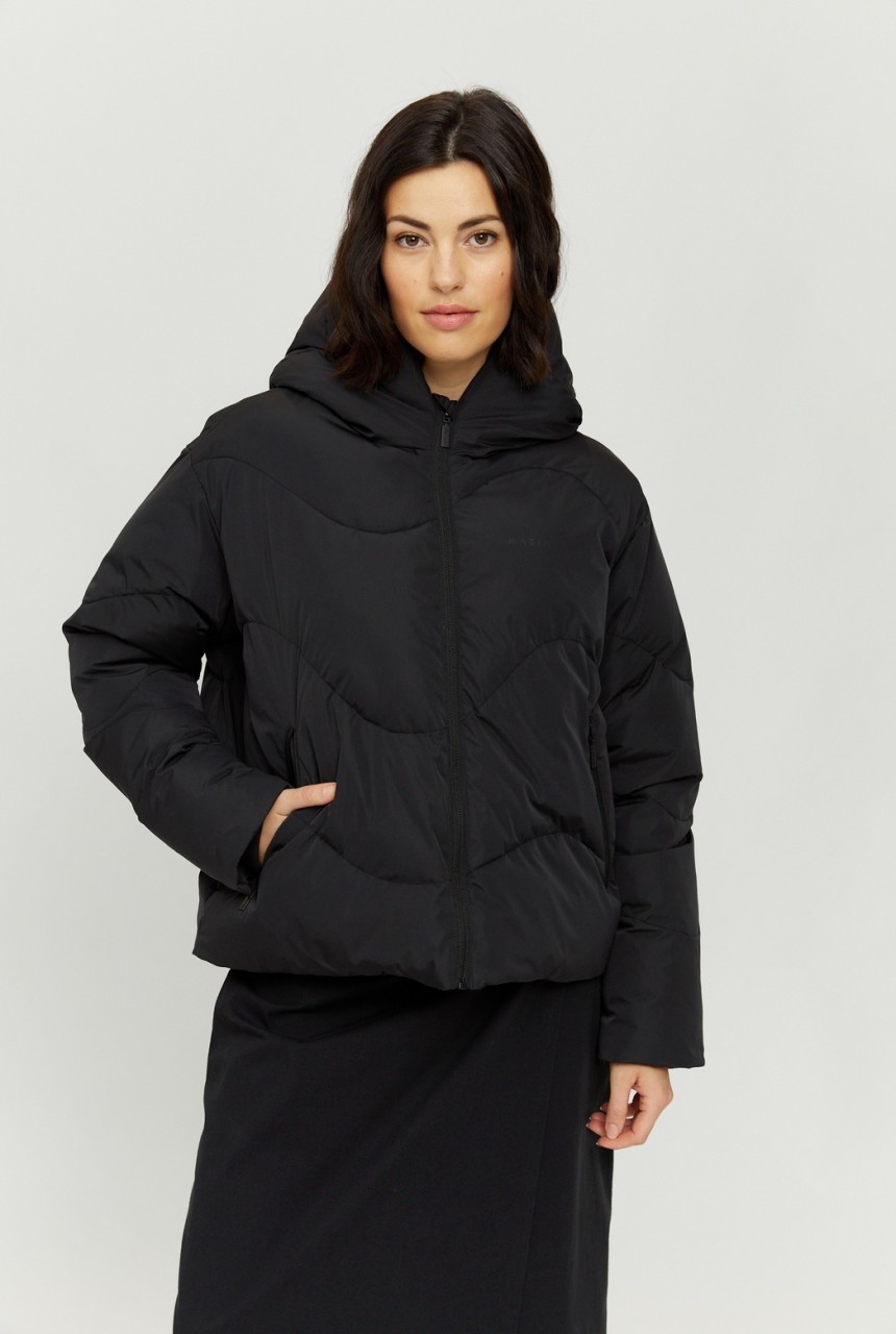 DANA PUFFER JACKET | MAZINE | vegane Daunenjacke | black