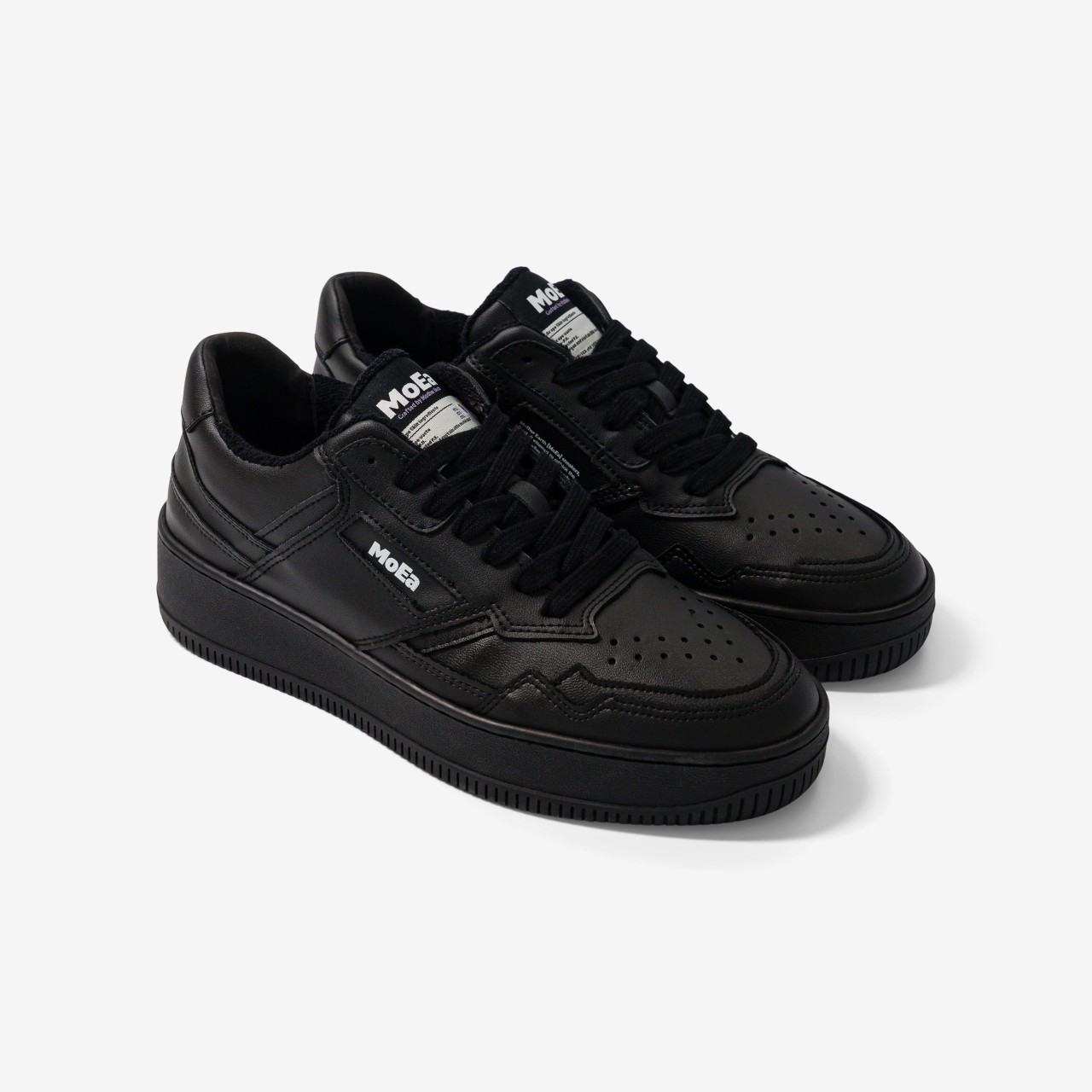 GEN1 - GRAPES | MoEa | vegane Sneaker | Full Black