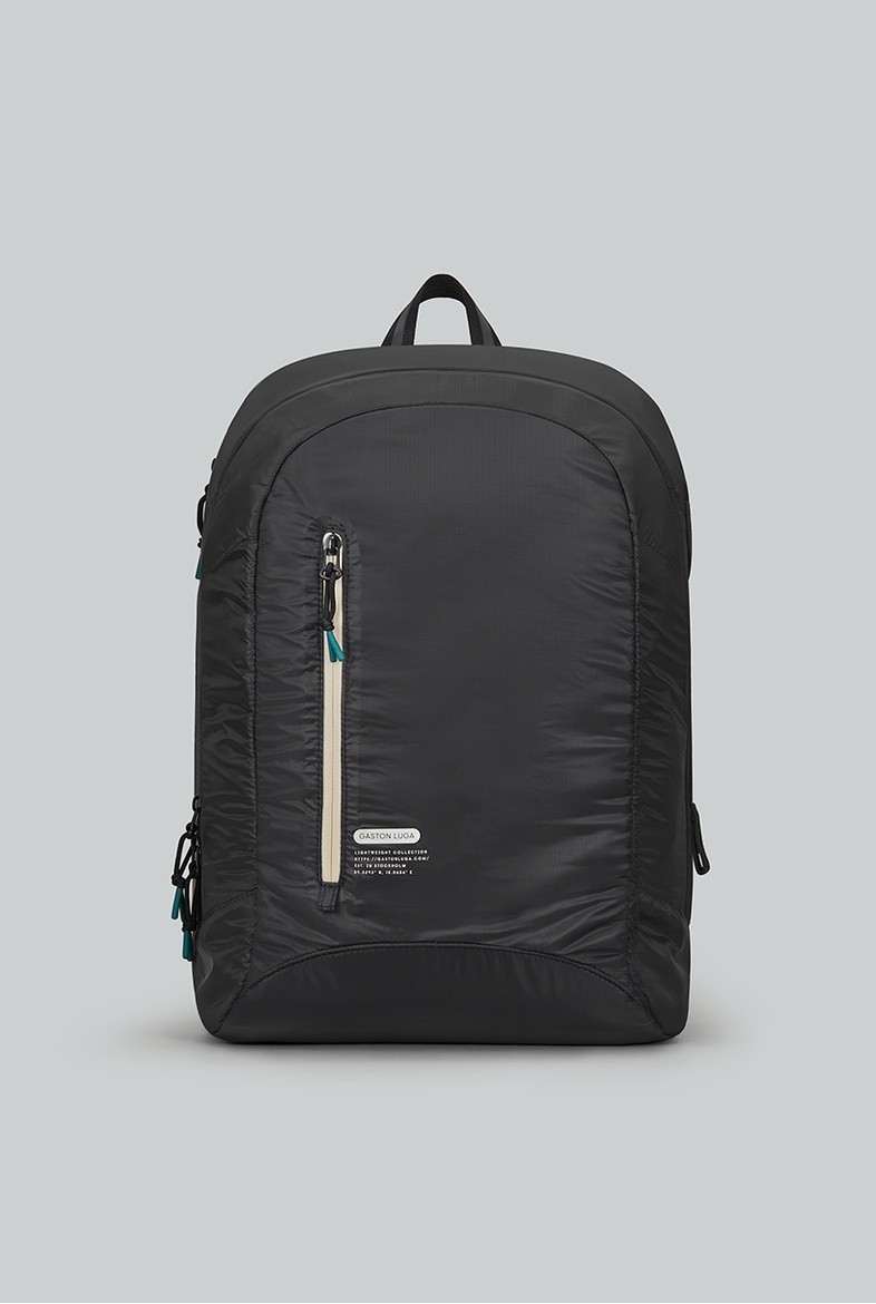 LIGHTWEIGHT BACKPACK | Gaston Luga | veganer Rucksack | Black