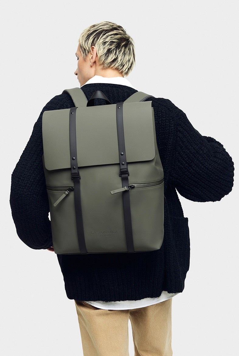 SPLÄSH 2.0 - 16" | Gaston Luga | veganer Rucksack | Olive