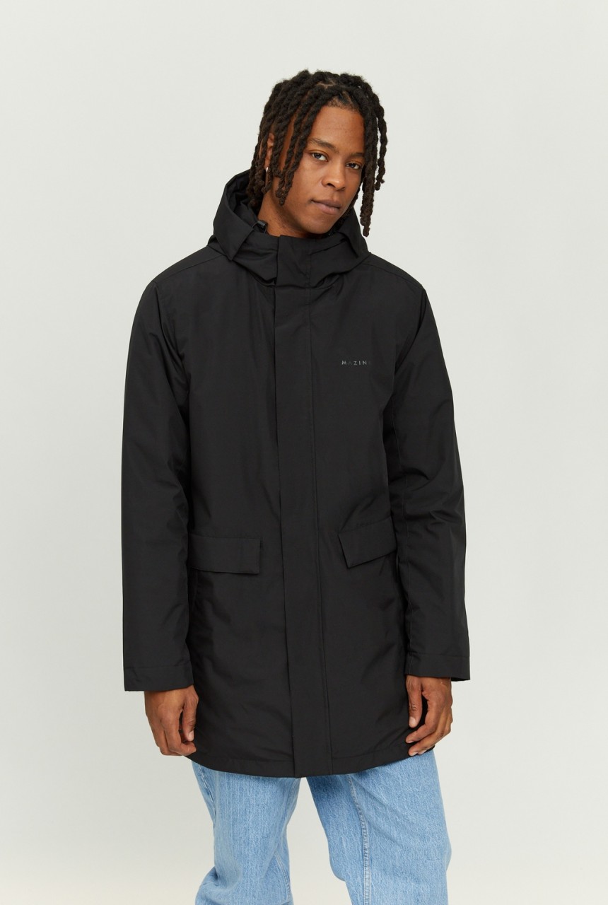 JAY PARKA | MAZINE | veganer Daunenmantel | black