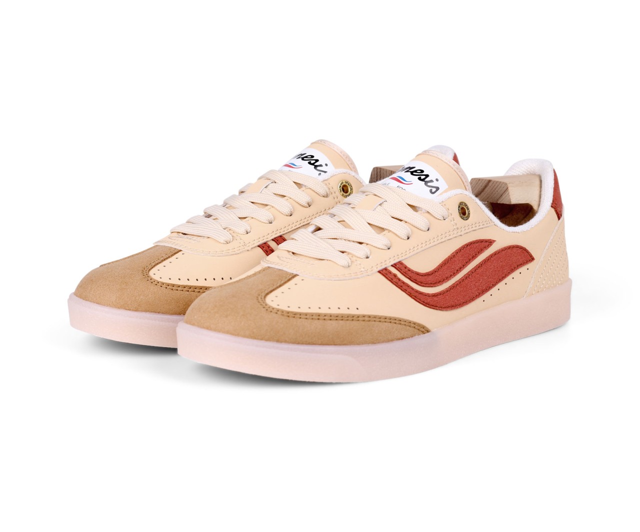 G-VOLLEY RUST SERIAL | Genesis | vegane Sneaker | Sand/Rust