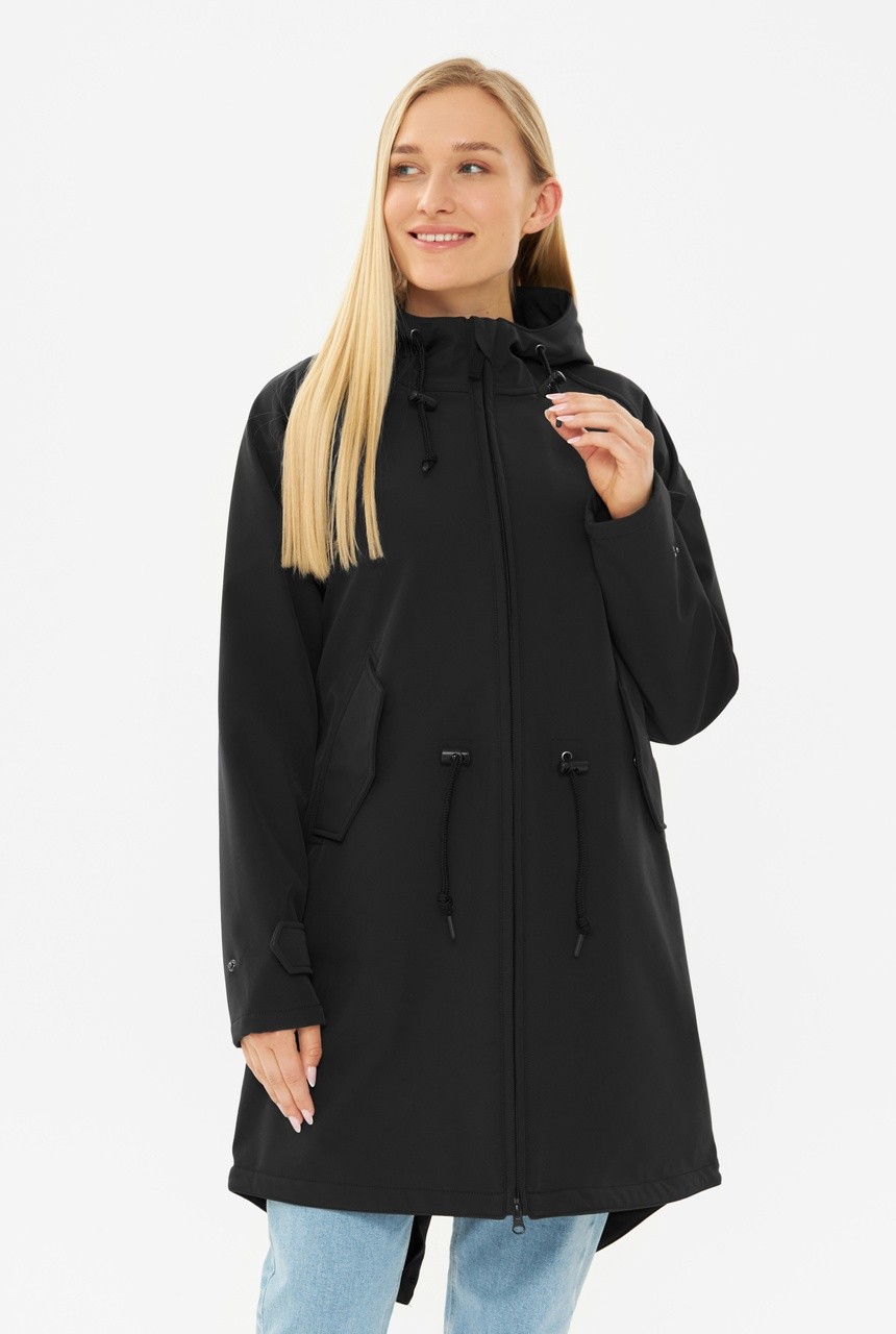 FRIESE ISLAND | derbe | vegane Jacke | black/black