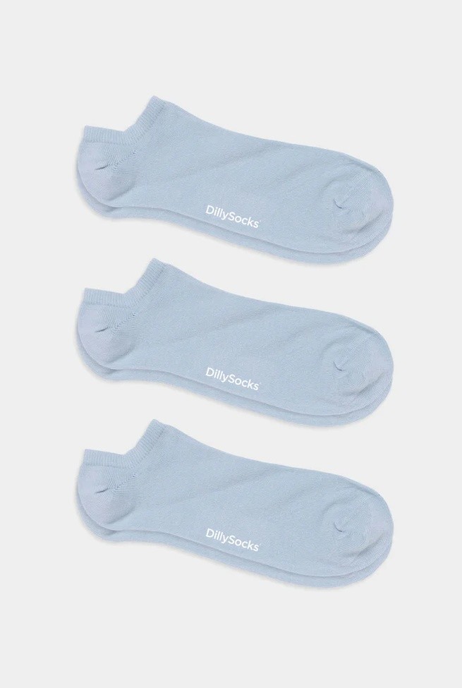 SHORT PACK | DillySocks | vegane Socken | Baby Blue