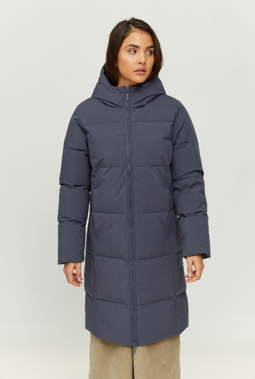 ELMIRA PUFFER COAT | MAZINE | veganer Daunenmantel | ink blue