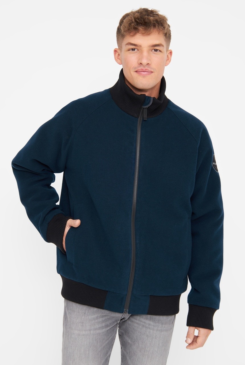 CABHOLM | derbe | vegane Jacke | navy